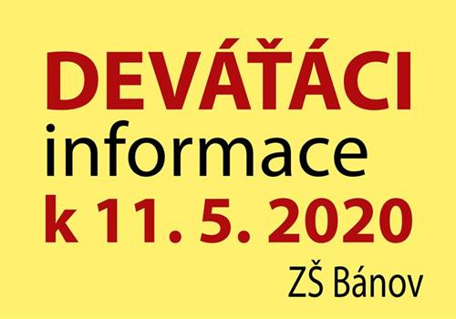 PODROBNÉ INFORMACE PRO ŽÁKY 9. TŘÍD ZŠ BÁNOV A JEJICH RODIČE
